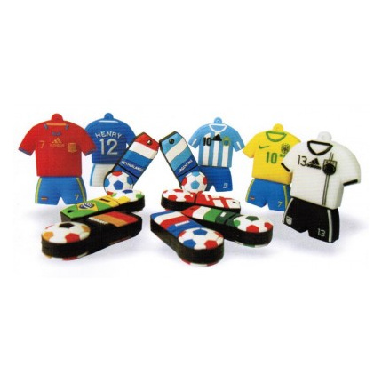 Maßgefertigte USB-Stick Fußballshirt - Topgiving